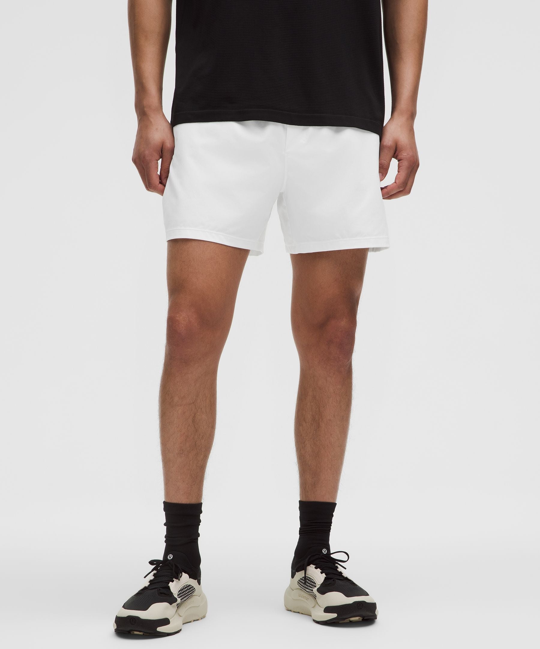 Lululemon Pace Breaker Lined Short 5" White