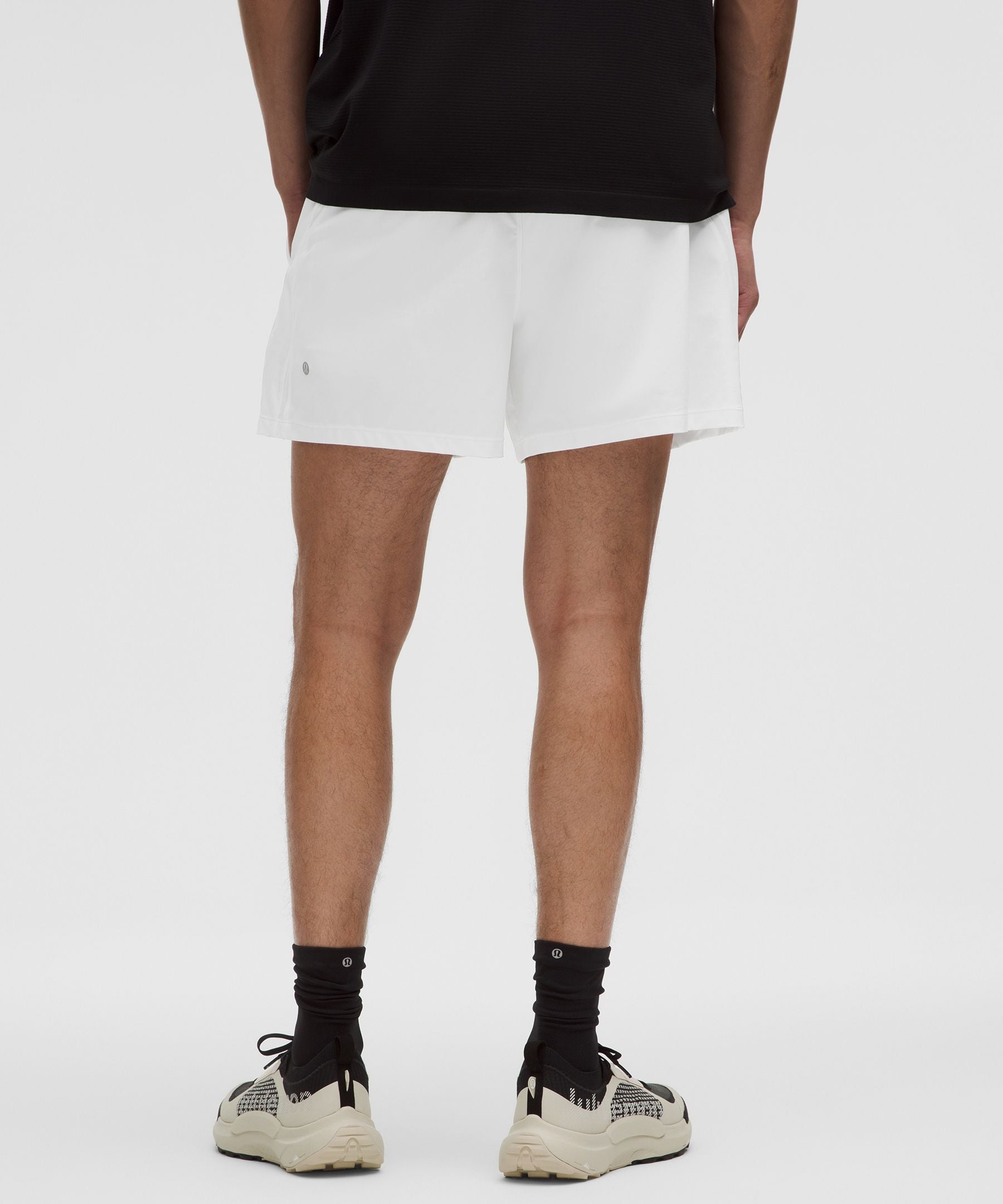 Lululemon Pace Breaker Lined Short 5" White