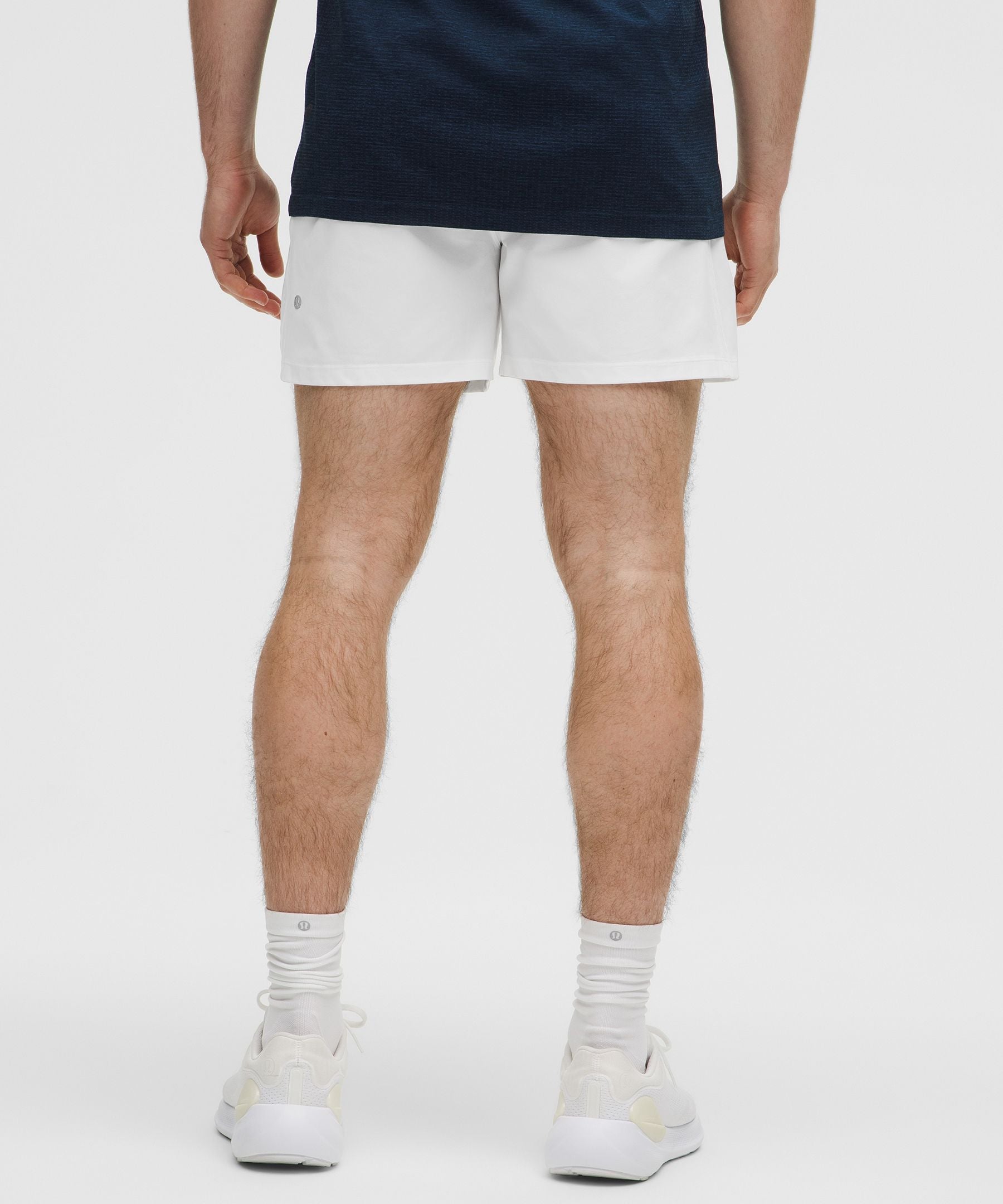 Lululemon Pace Breaker Linerless Short 5" White