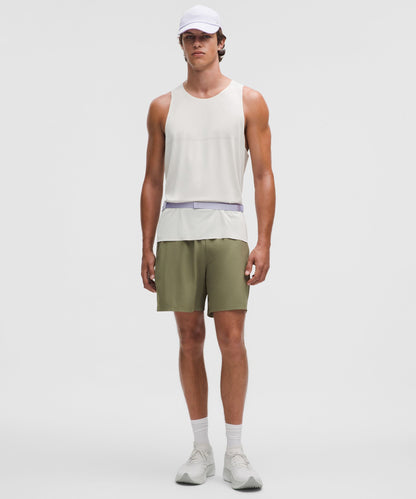 Lululemon Pace Breaker Linerless Short 7" Bay Leaf