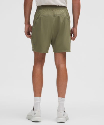 Lululemon Pace Breaker Linerless Short 7" Bay Leaf