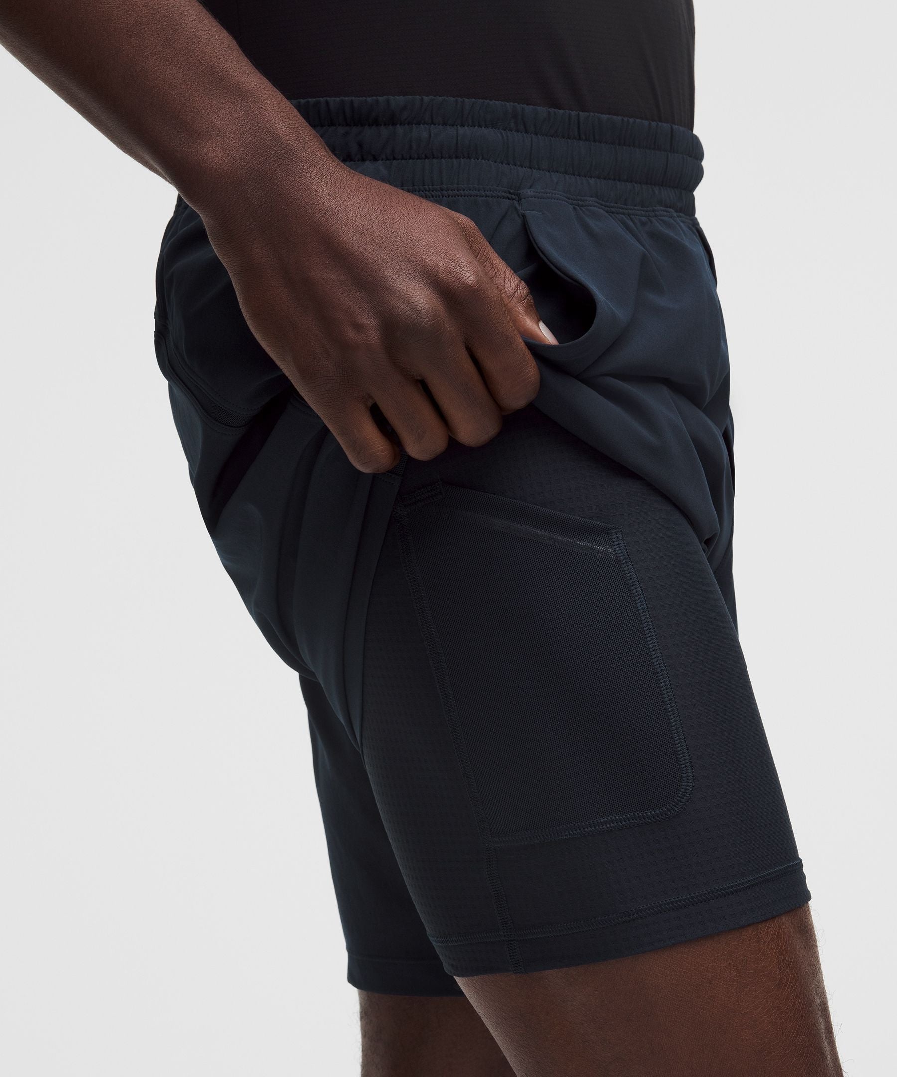 Lululemon Pace Breaker Lined Short 7" True Navy