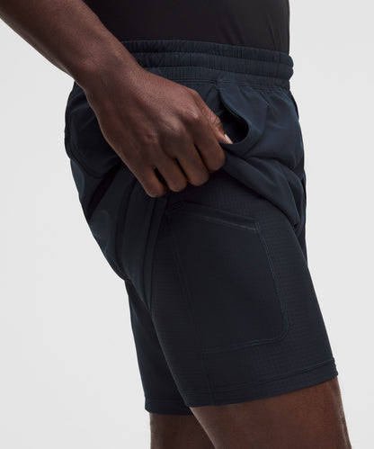 Lululemon Pace Breaker Lined Short 7" True Navy