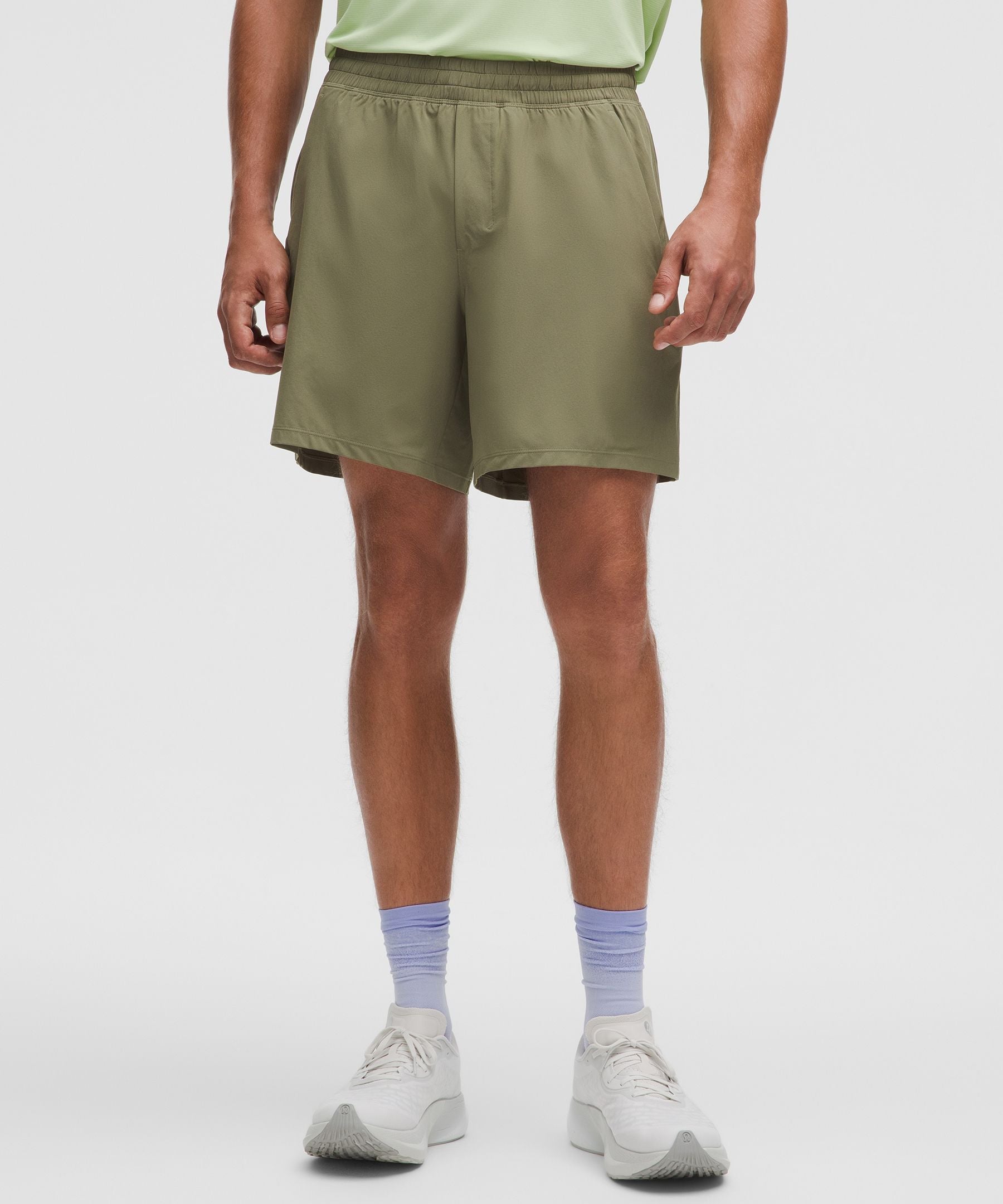 Lululemon Pace Breaker Lined Short 7" Bay Leaf