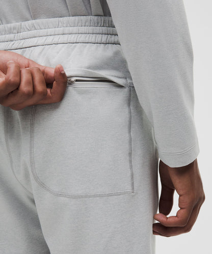 Lululemon Soft Jersey Short 5" Heathered Vapor/Heathered Silver Drop