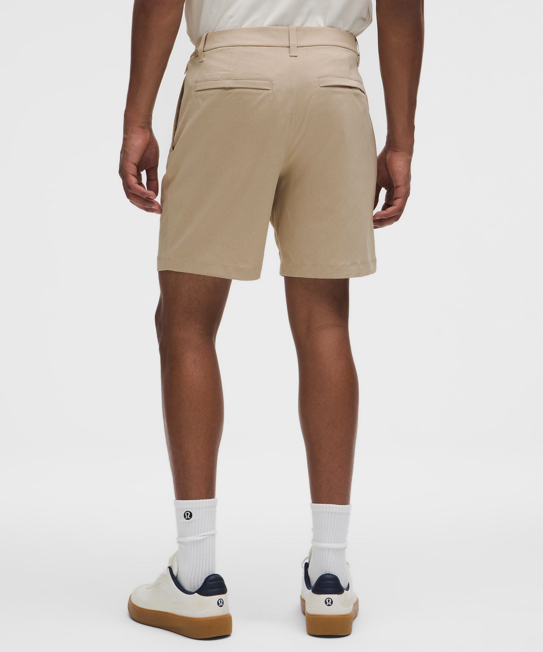 Lululemon ABC Classic-Fit Short 7" *WovenAir Wacky Khaki