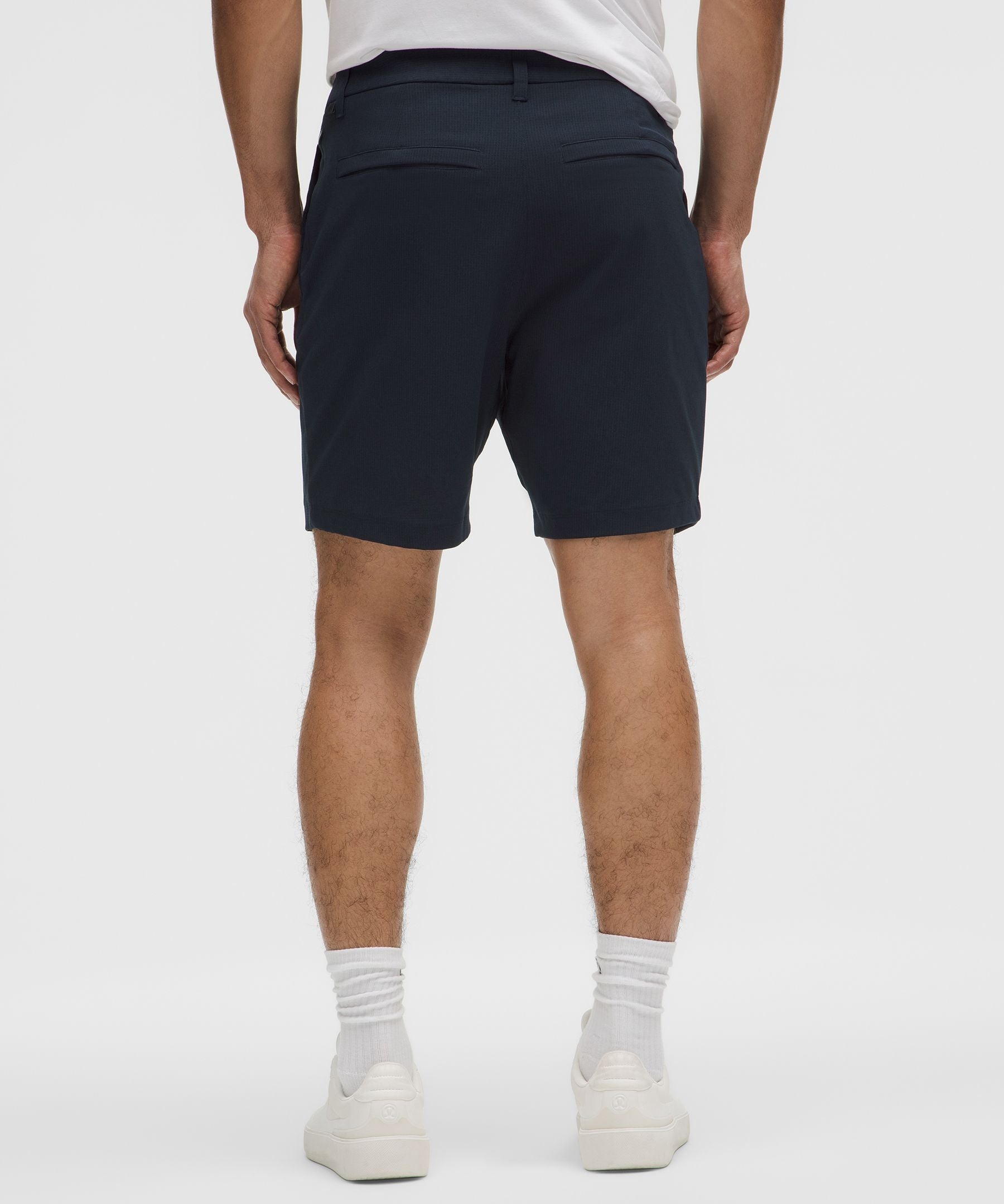 Lululemon ABC Classic-Fit Short 7" *WovenAir True Navy