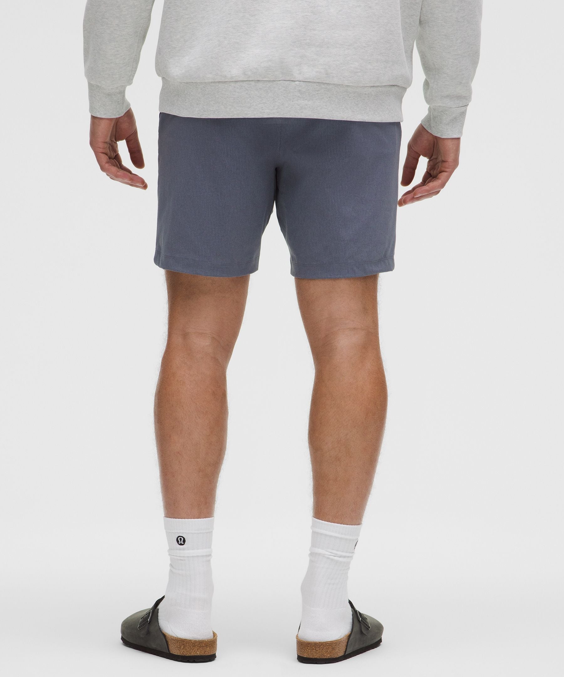 Lululemon ABC Classic-Fit Short 7" *WovenAir Solar Grey