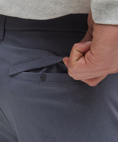 Lululemon ABC Classic-Fit Short 7" *WovenAir Solar Grey