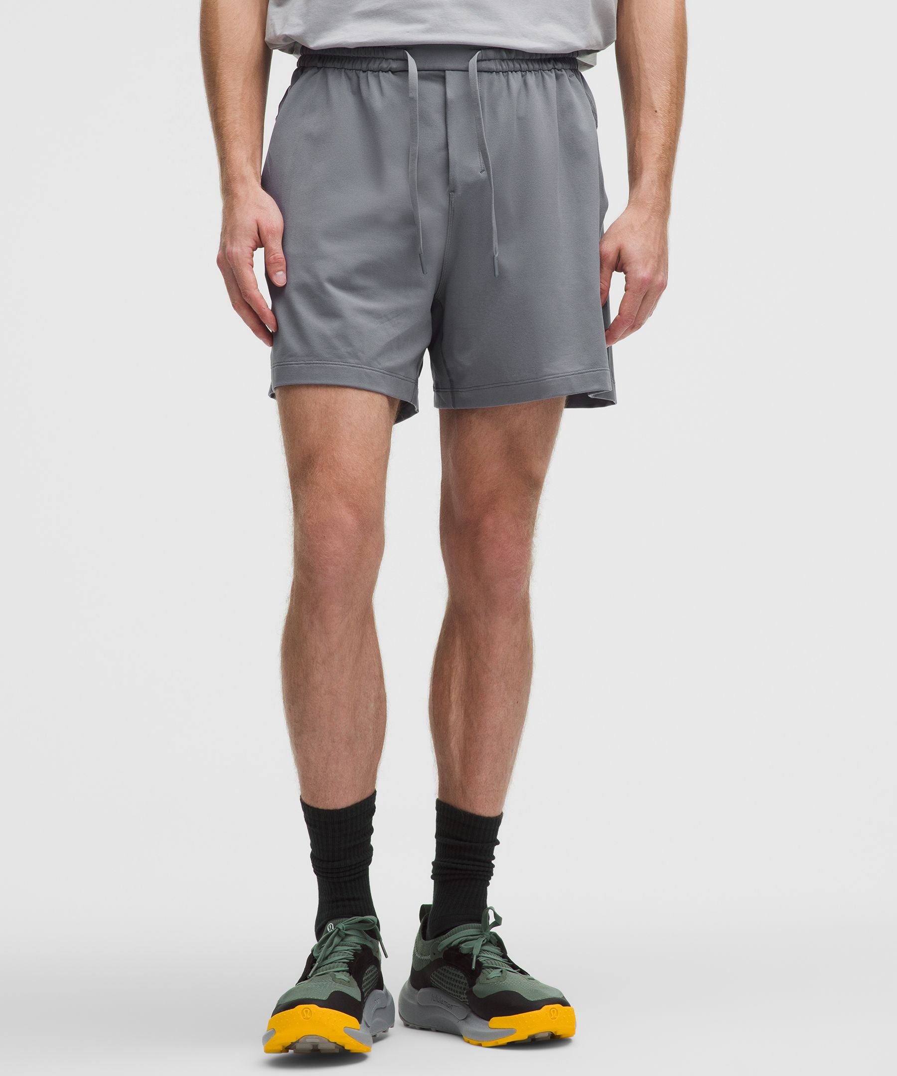 Lululemon Soft Jersey Short 5" Solar Grey