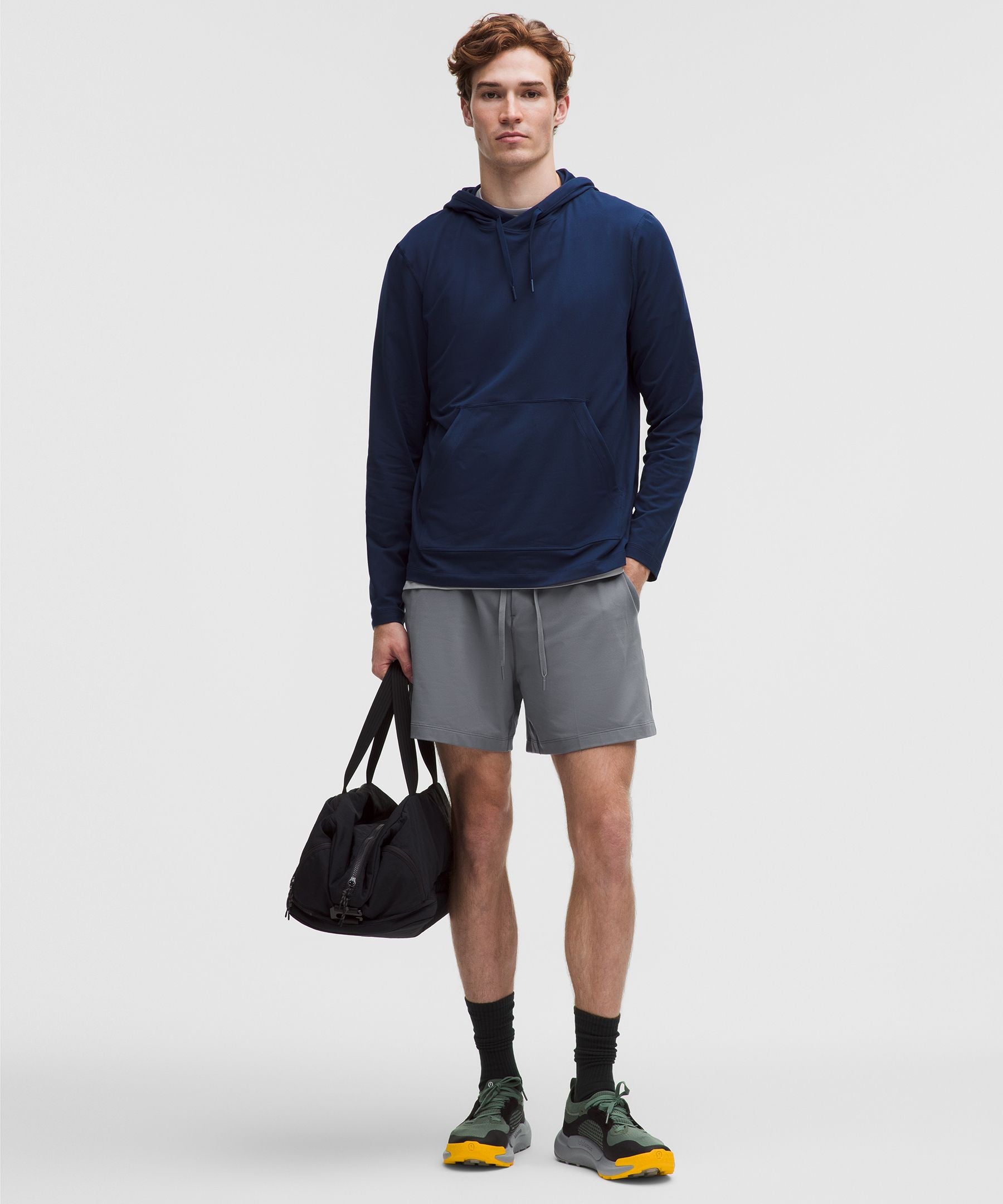 Lululemon Soft Jersey Short 5" Solar Grey
