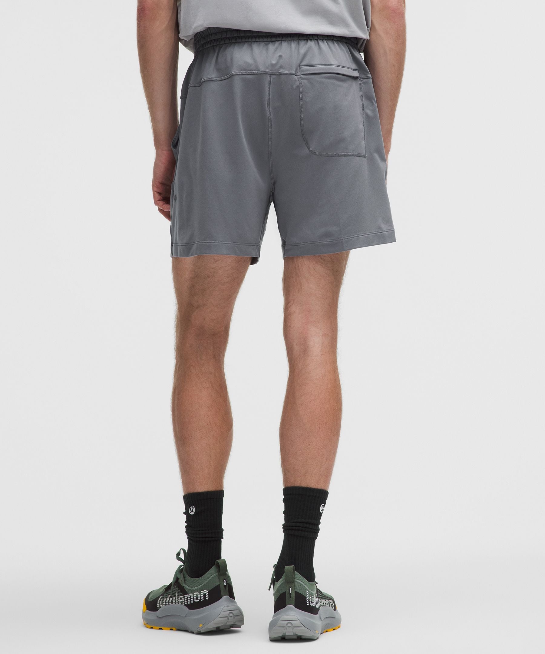 Lululemon Soft Jersey Short 5" Solar Grey
