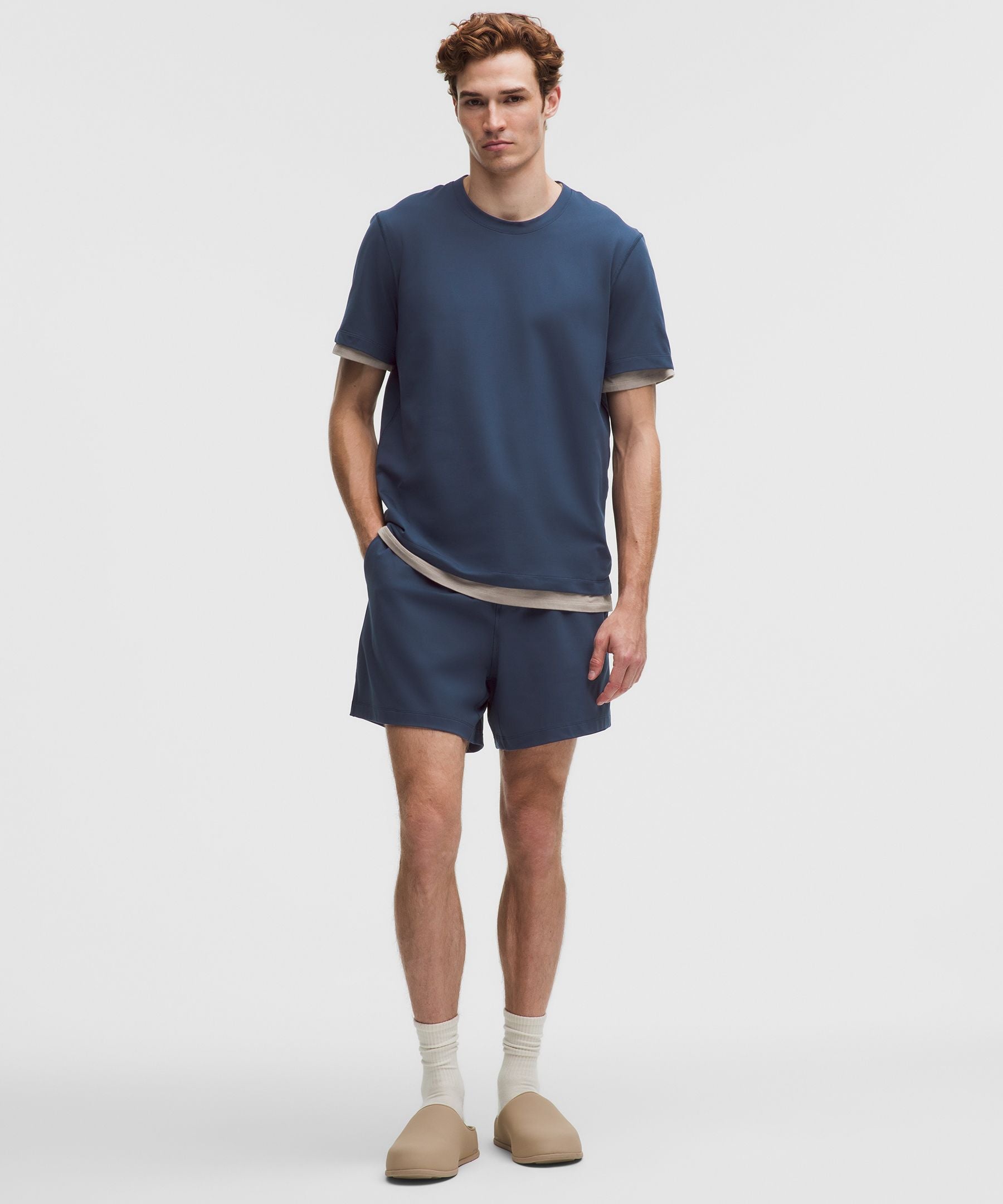 Lululemon Soft Jersey Short 5" Club Blue