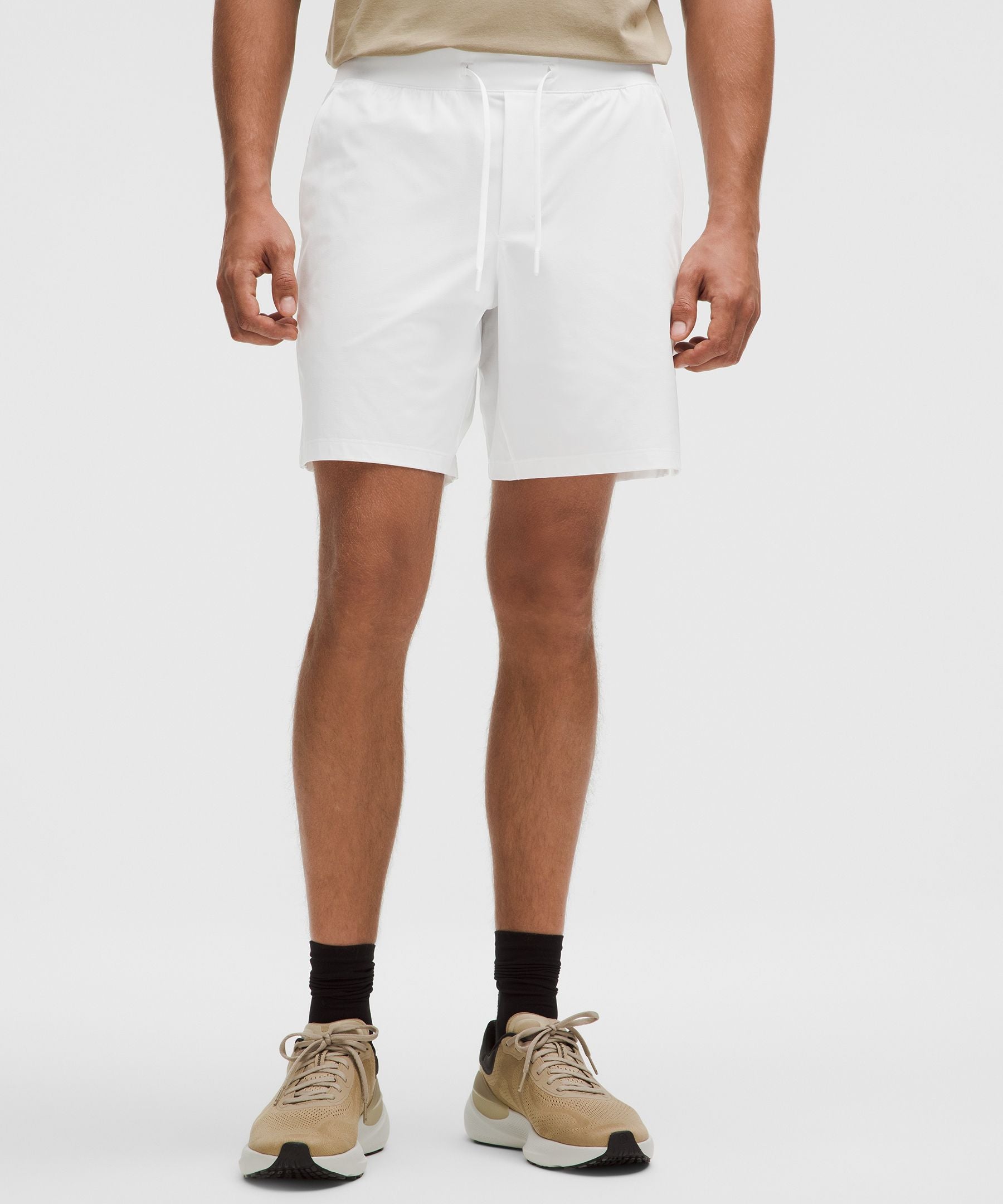Lululemon Zeroed In Linerless Short 7" White