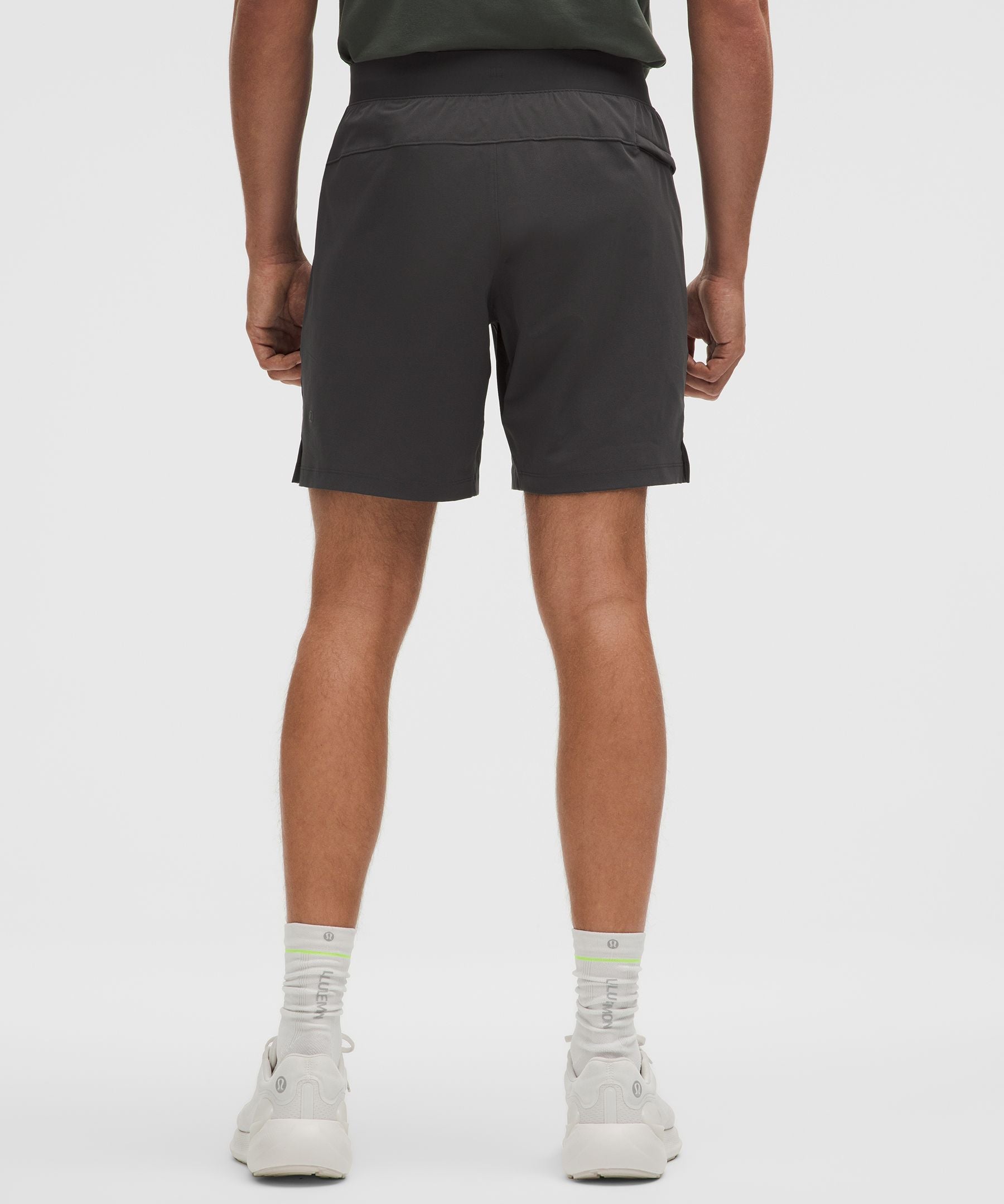 Lululemon Zeroed In Linerless Short 7" Graphite Grey