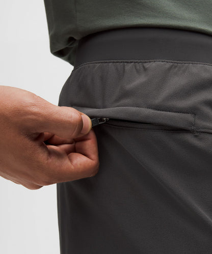 Lululemon Zeroed In Linerless Short 7" Graphite Grey