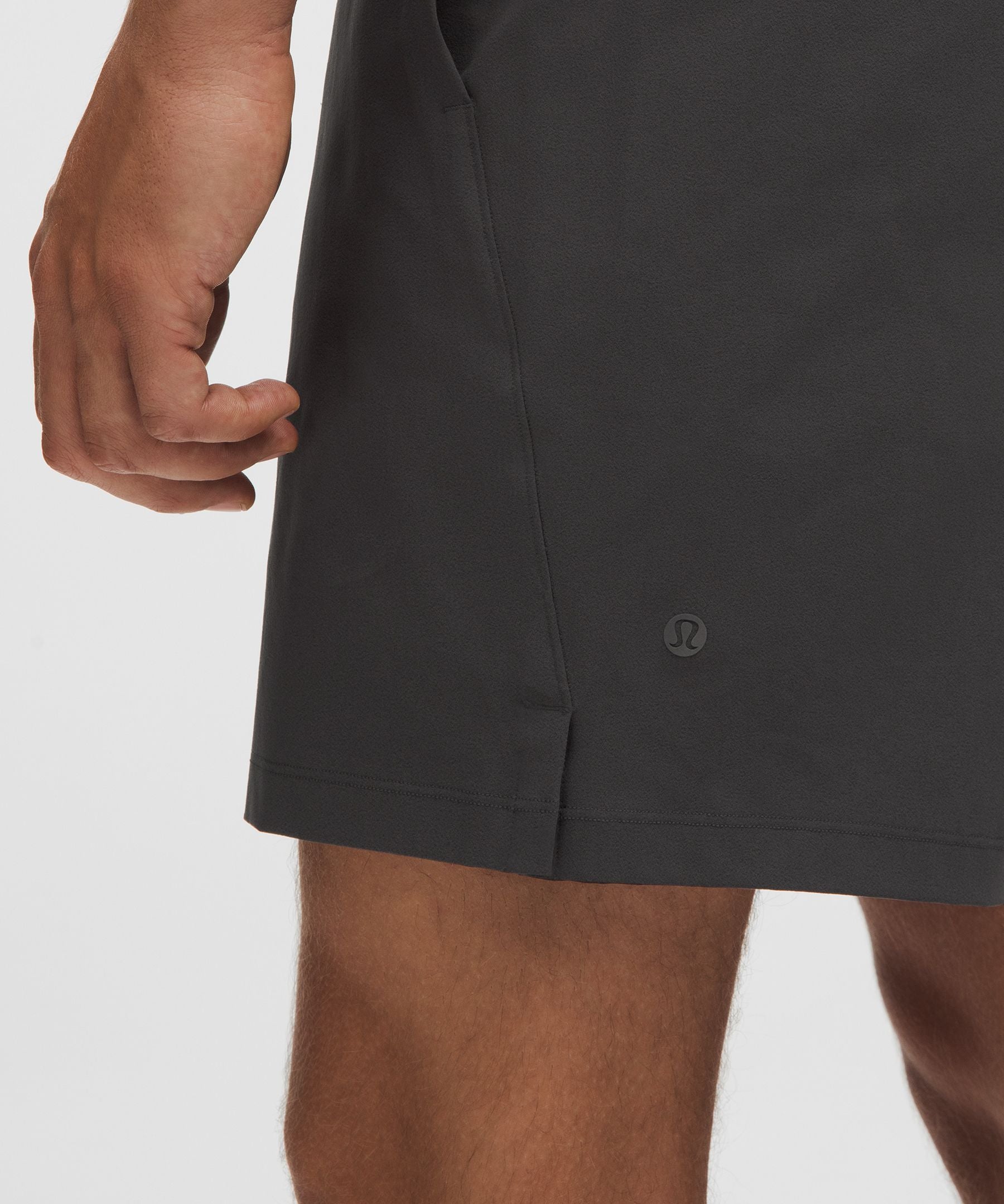 Lululemon Zeroed In Linerless Short 7" Graphite Grey