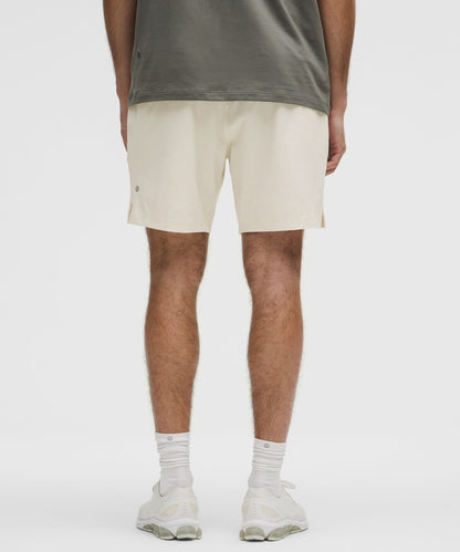 Lululemon Zeroed In Linerless Short 7" Light Ivory