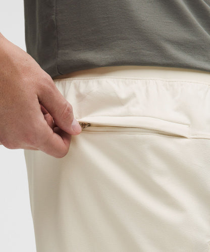 Lululemon Zeroed In Linerless Short 7" Light Ivory