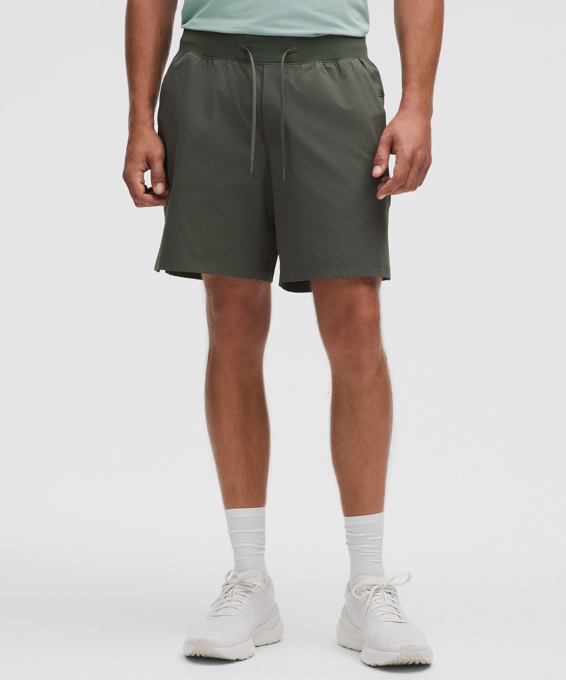 Lululemon Zeroed In Linerless Short 7" Palm Deco