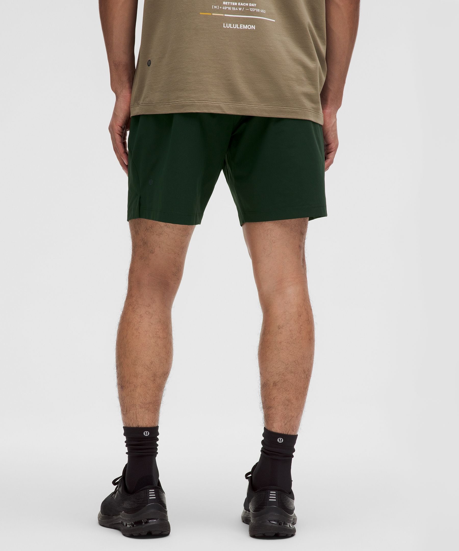 Lululemon Zeroed In Linerless Short 7" Rainforest Green