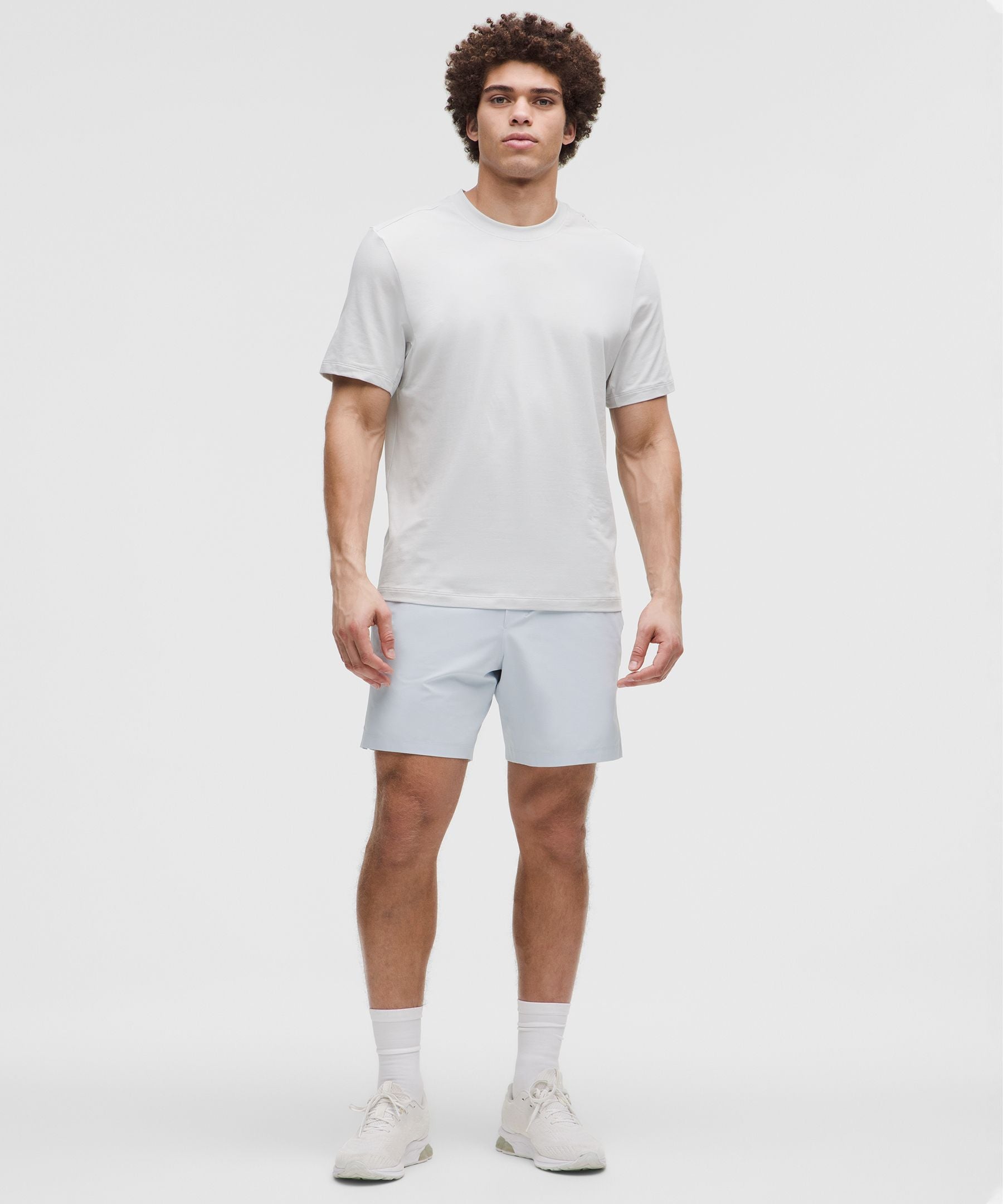 Lululemon Zeroed In Linerless Short 7" Starch Blue