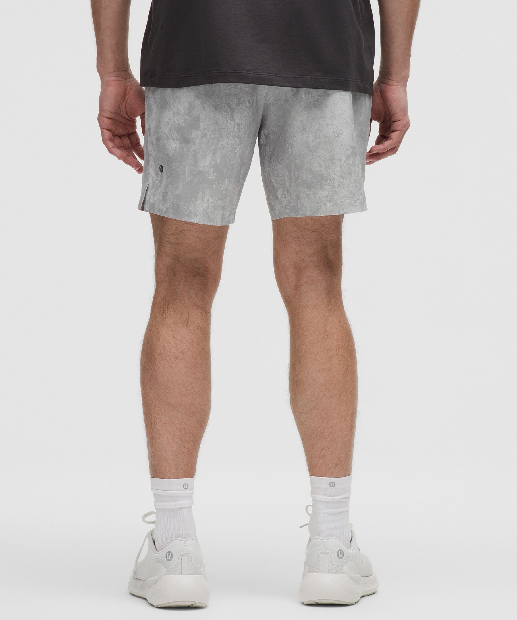 Lululemon Zeroed In Linerless Short 7" Carbon Crunch Vapor Multi