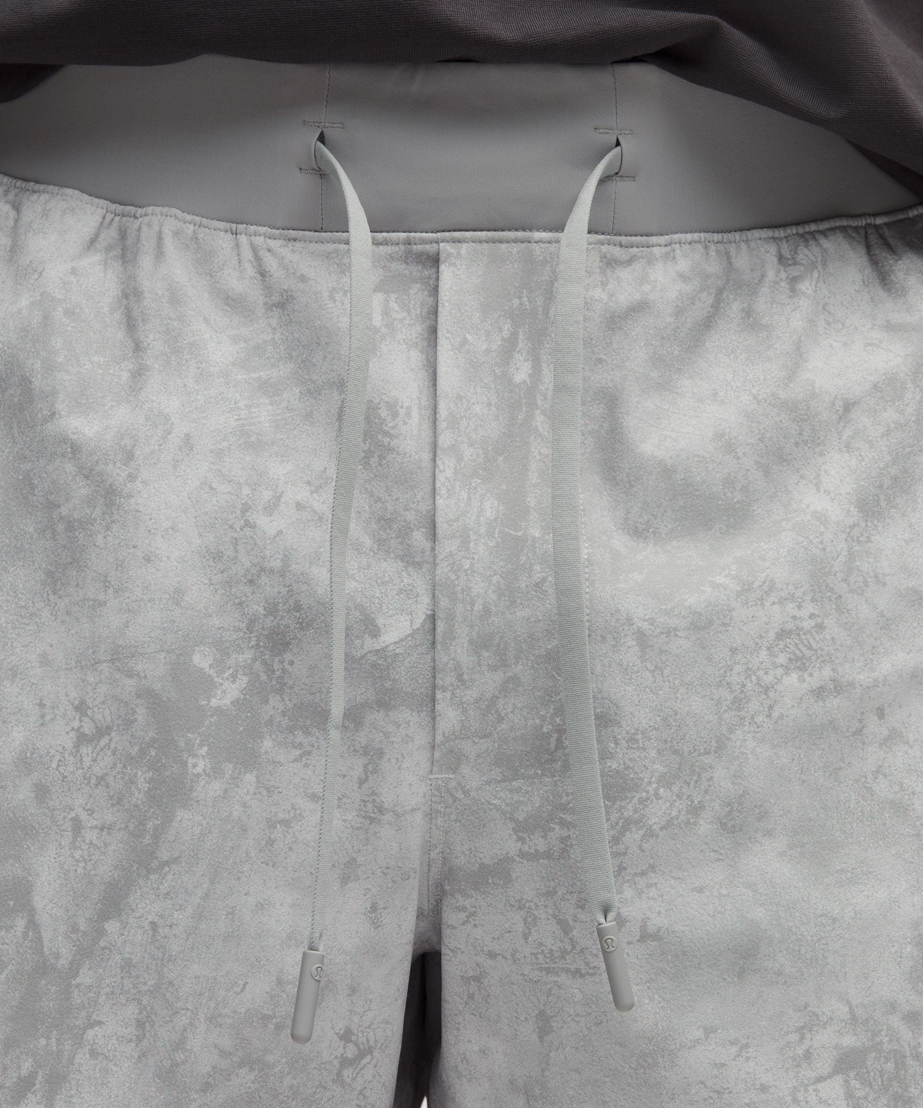 Lululemon Zeroed In Linerless Short 7" Carbon Crunch Vapor Multi