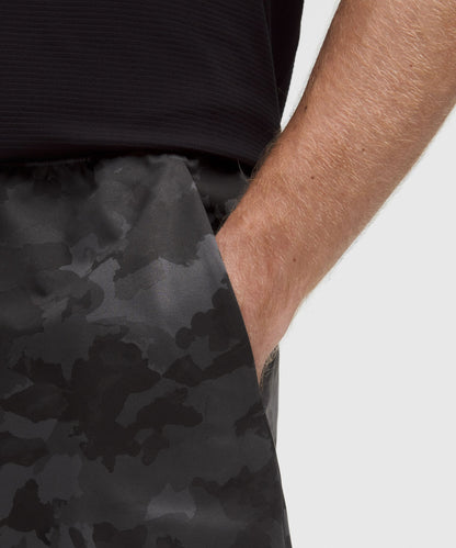 Lululemon Zeroed In Linerless Short 7" Thawed Camo Black Multi