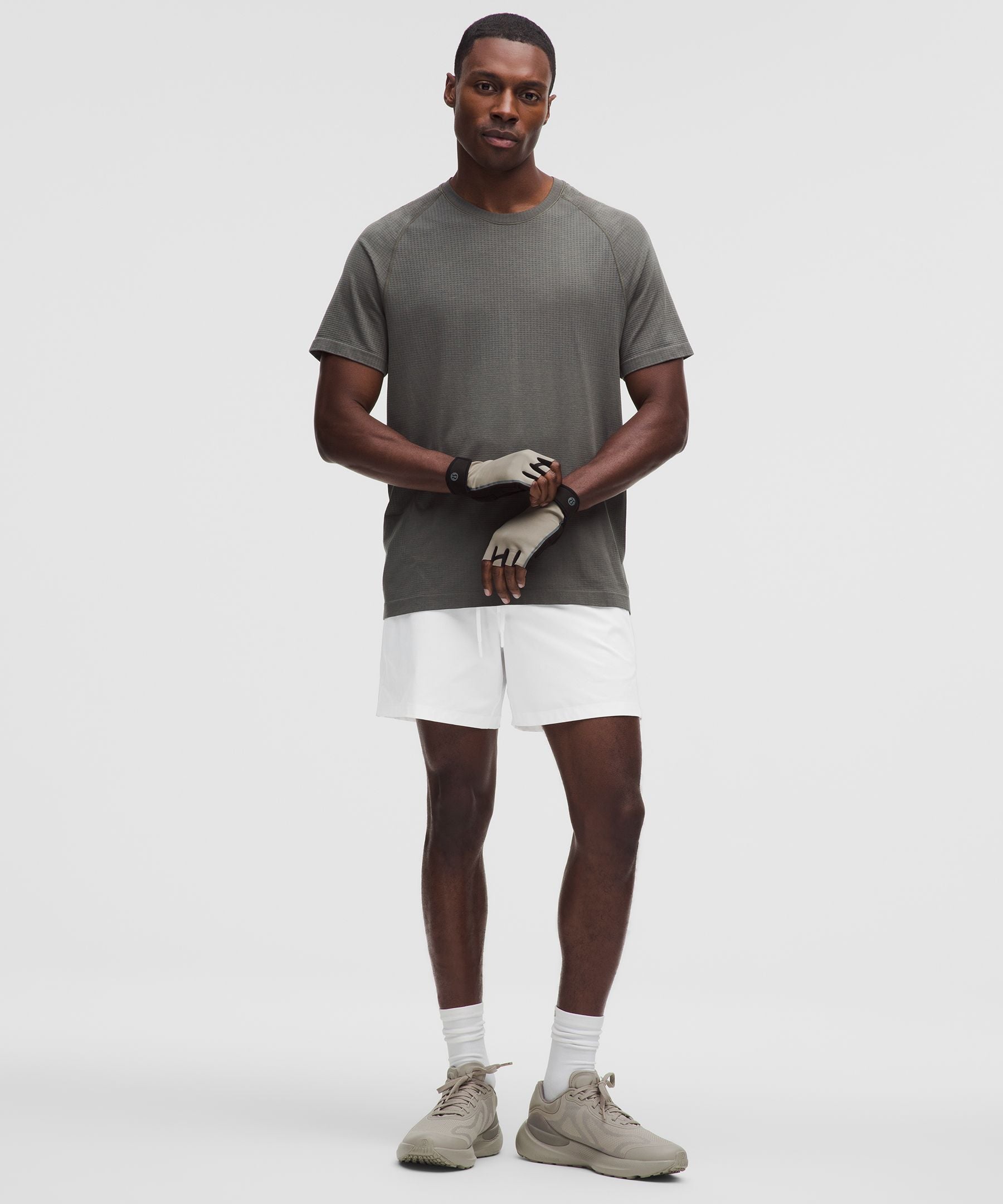 Lululemon Zeroed In Linerless Short 5" White