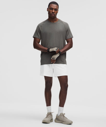 Lululemon Zeroed In Linerless Short 5" White