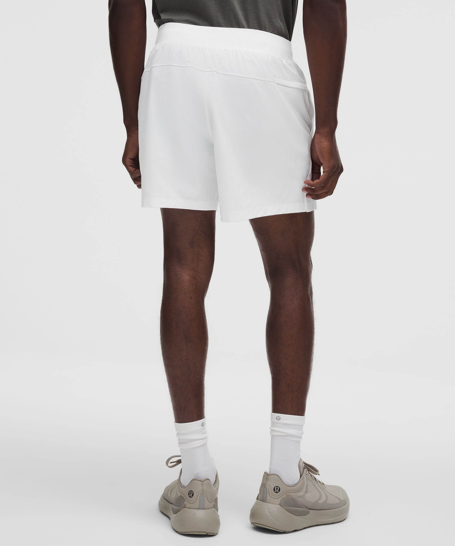 Lululemon Zeroed In Linerless Short 5" White