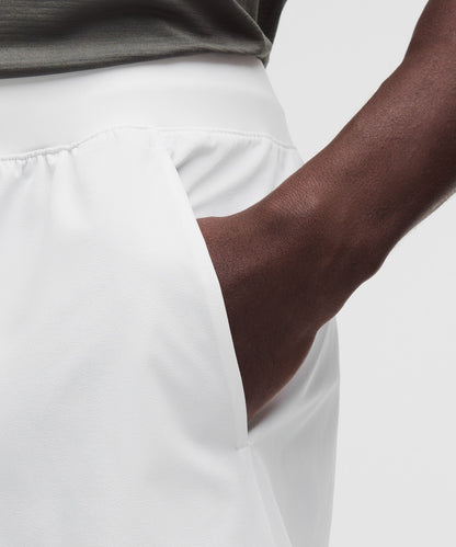 Lululemon Zeroed In Linerless Short 5" White