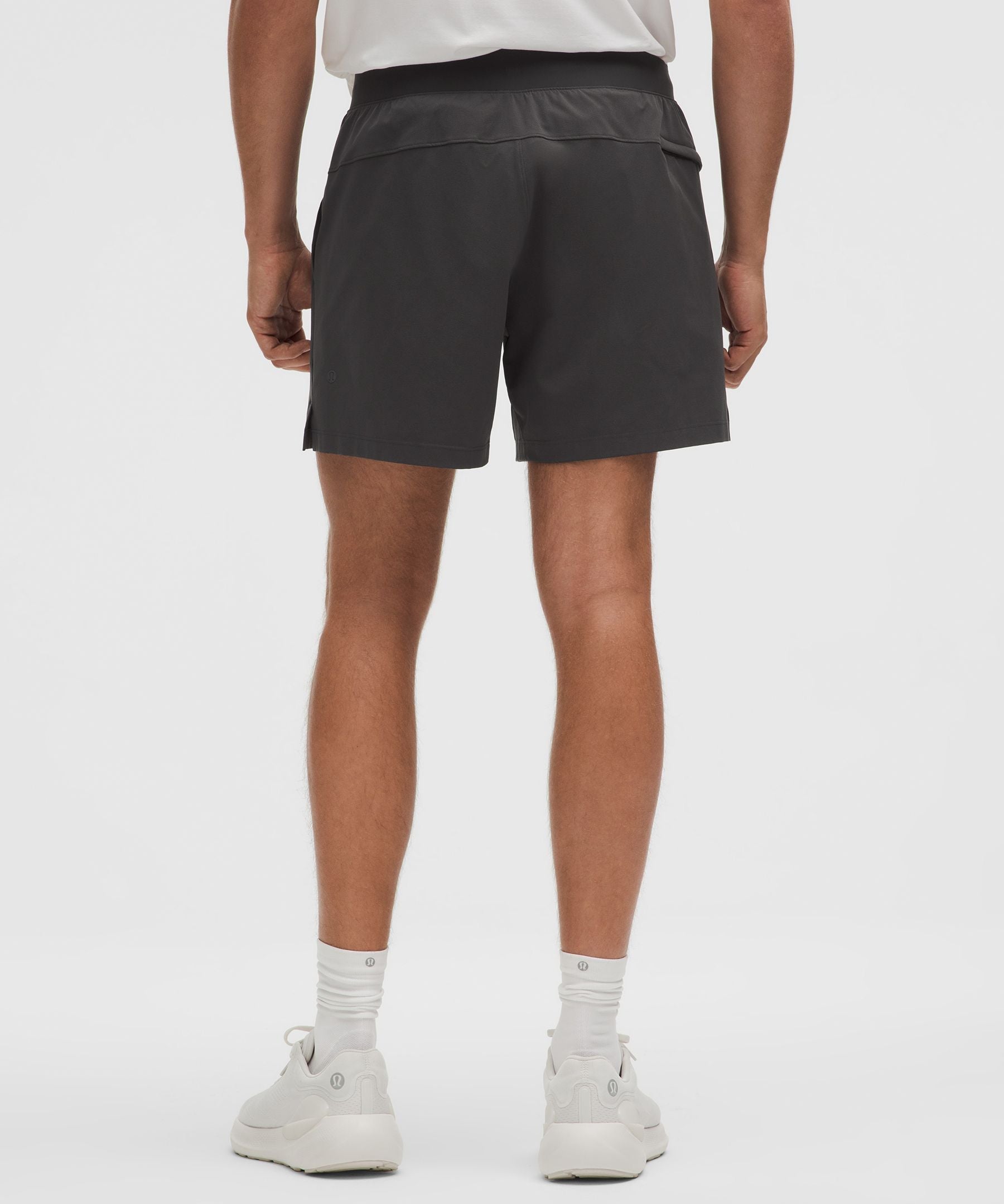 Lululemon Zeroed In Linerless Short 5" Graphite Grey