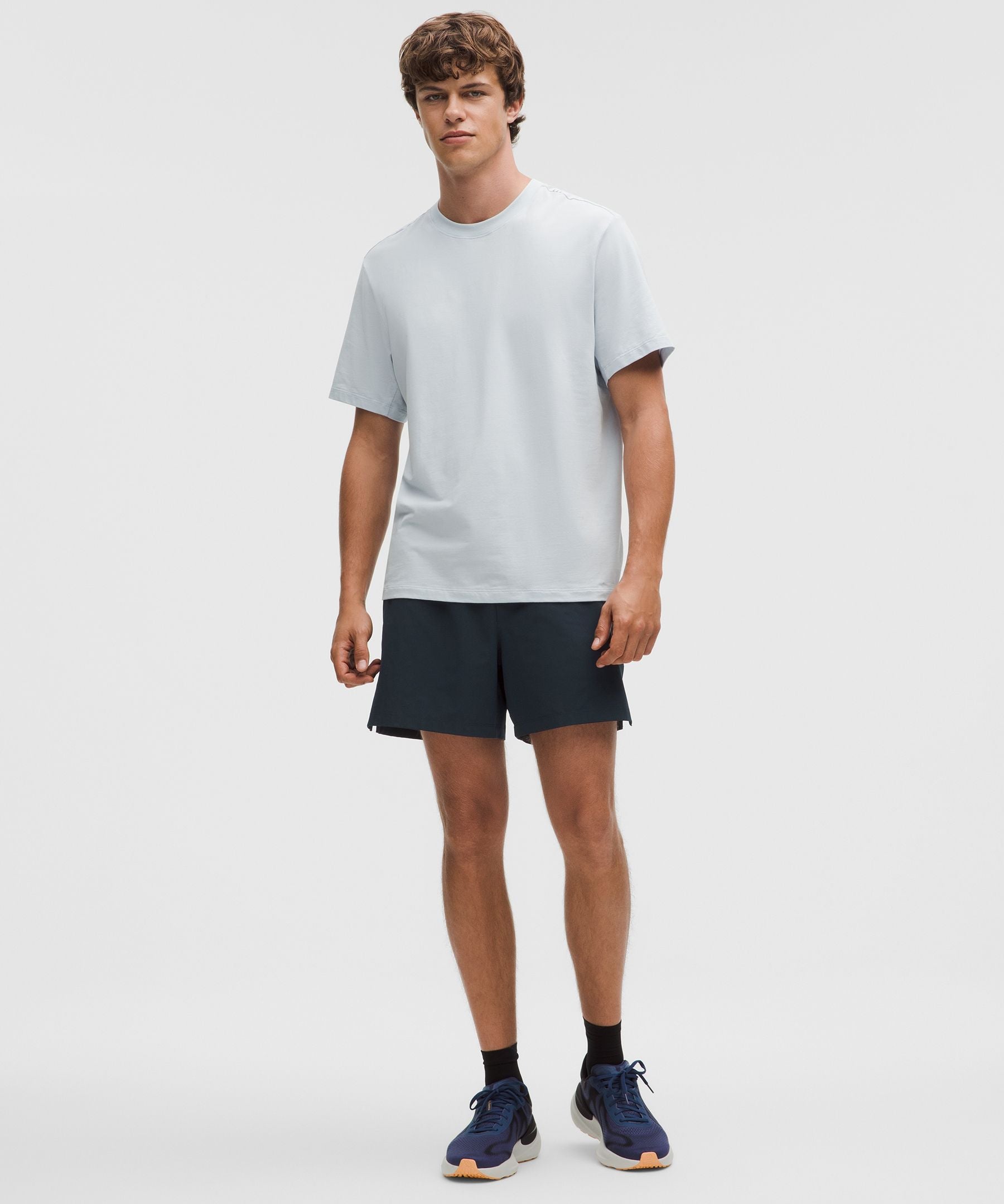 Lululemon Zeroed In Linerless Short 5" True Navy