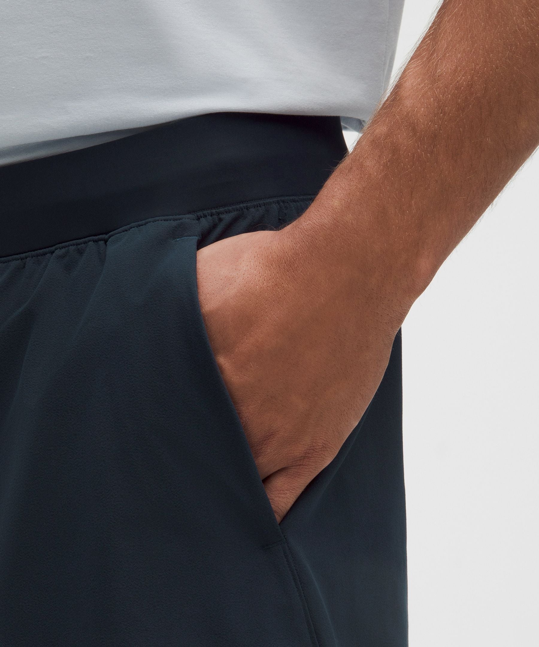 Lululemon Zeroed In Linerless Short 5" True Navy