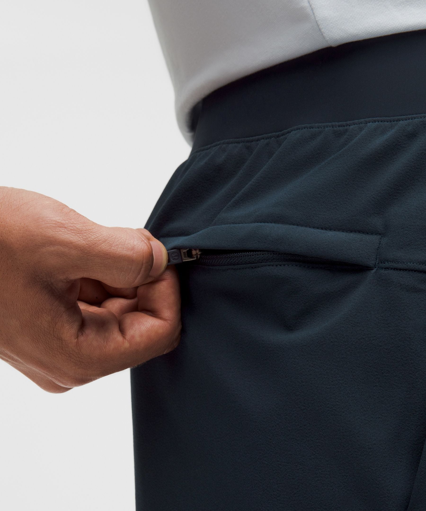 Lululemon Zeroed In Linerless Short 5" True Navy
