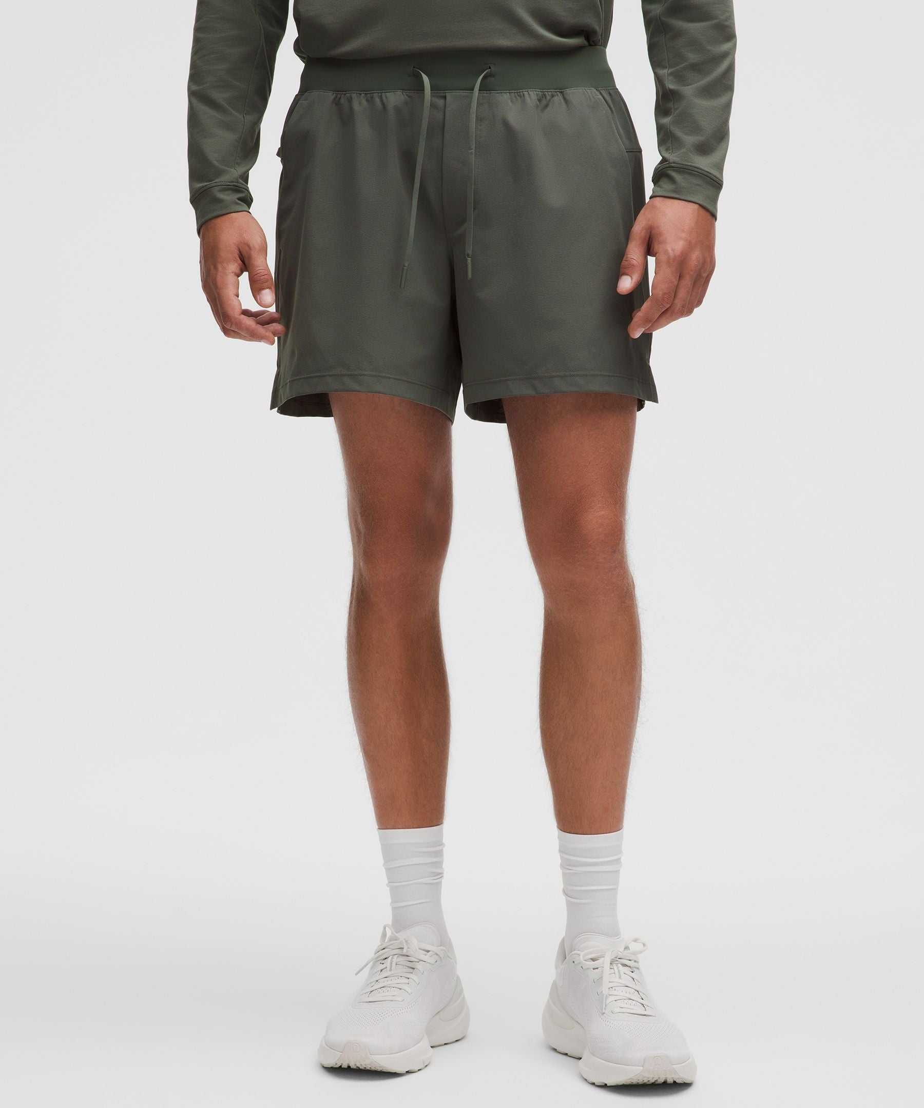 Lululemon Zeroed In Linerless Short 5" Palm Deco
