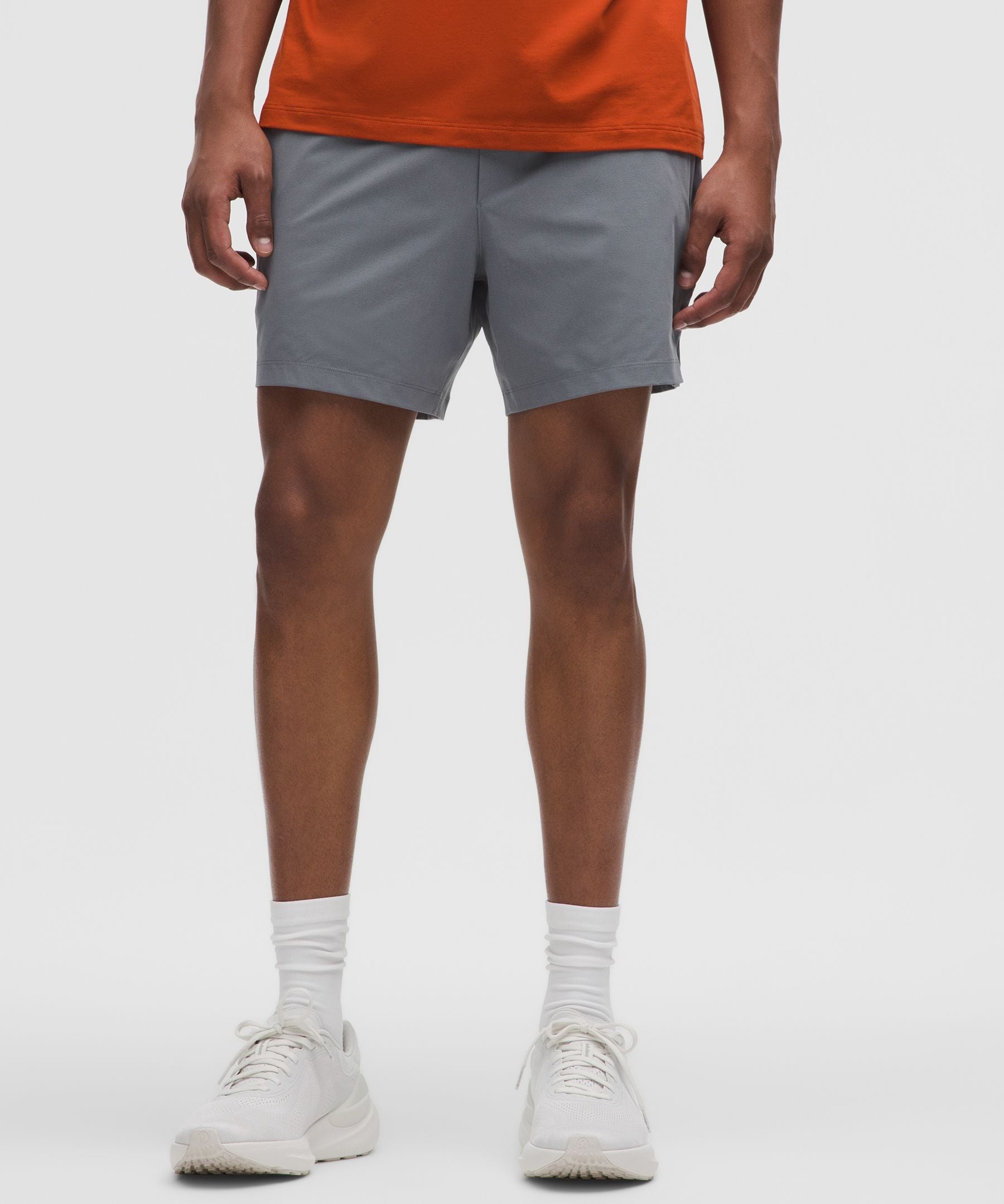 Lululemon Zeroed In Linerless Short 5" Solar Grey