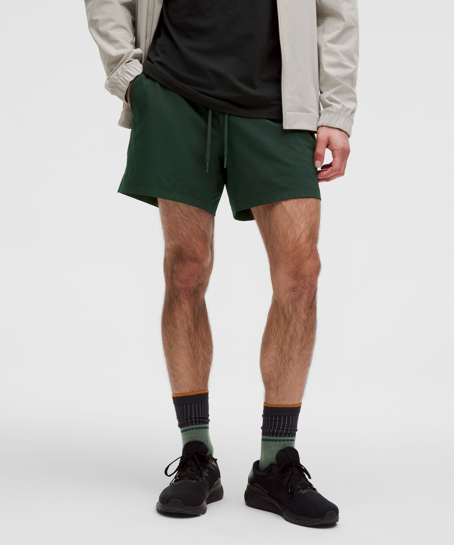 Lululemon Zeroed In Linerless Short 5" Rainforest Green