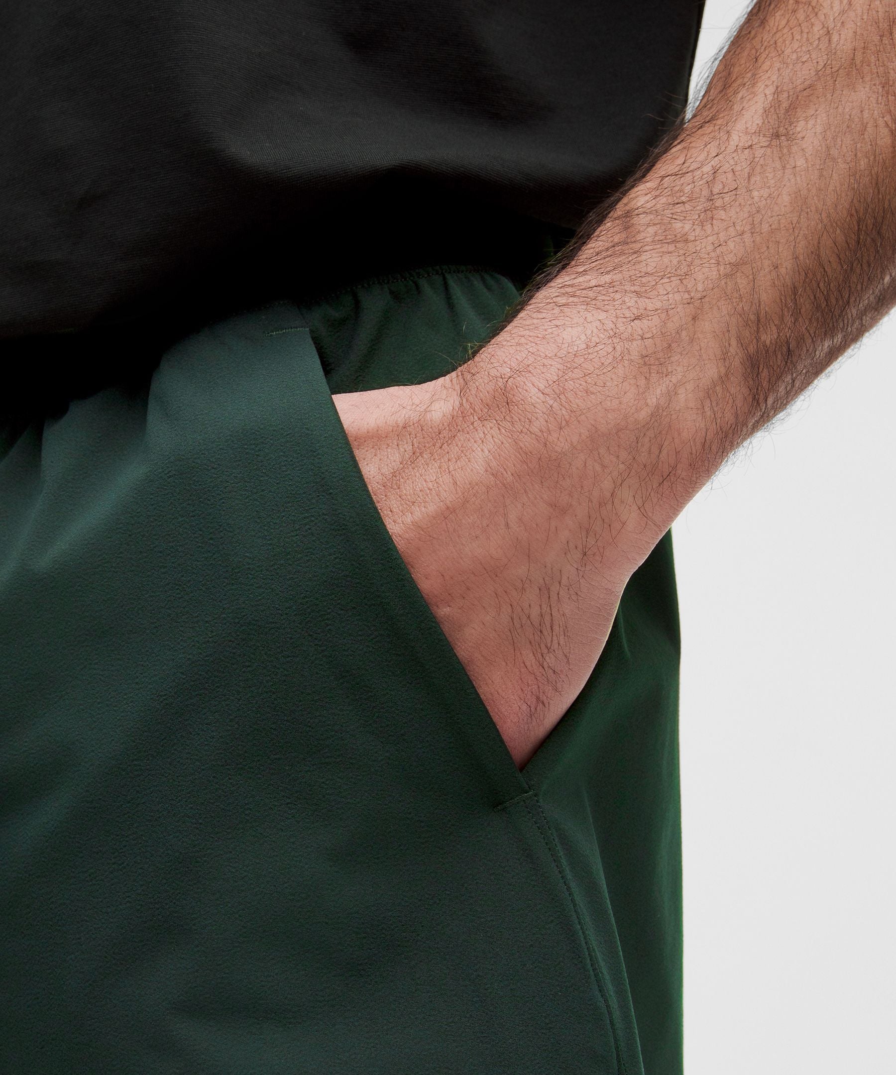 Lululemon Zeroed In Linerless Short 5" Rainforest Green