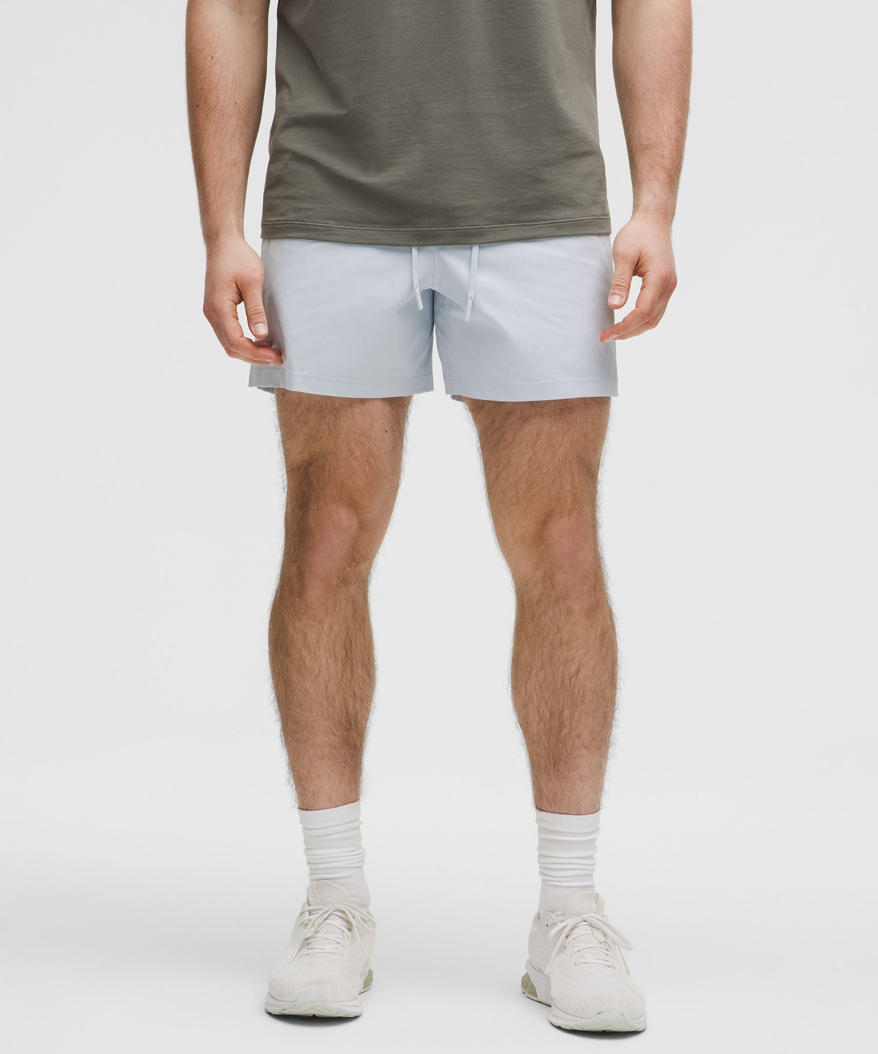 Lululemon Zeroed In Linerless Short 5" Starch Blue