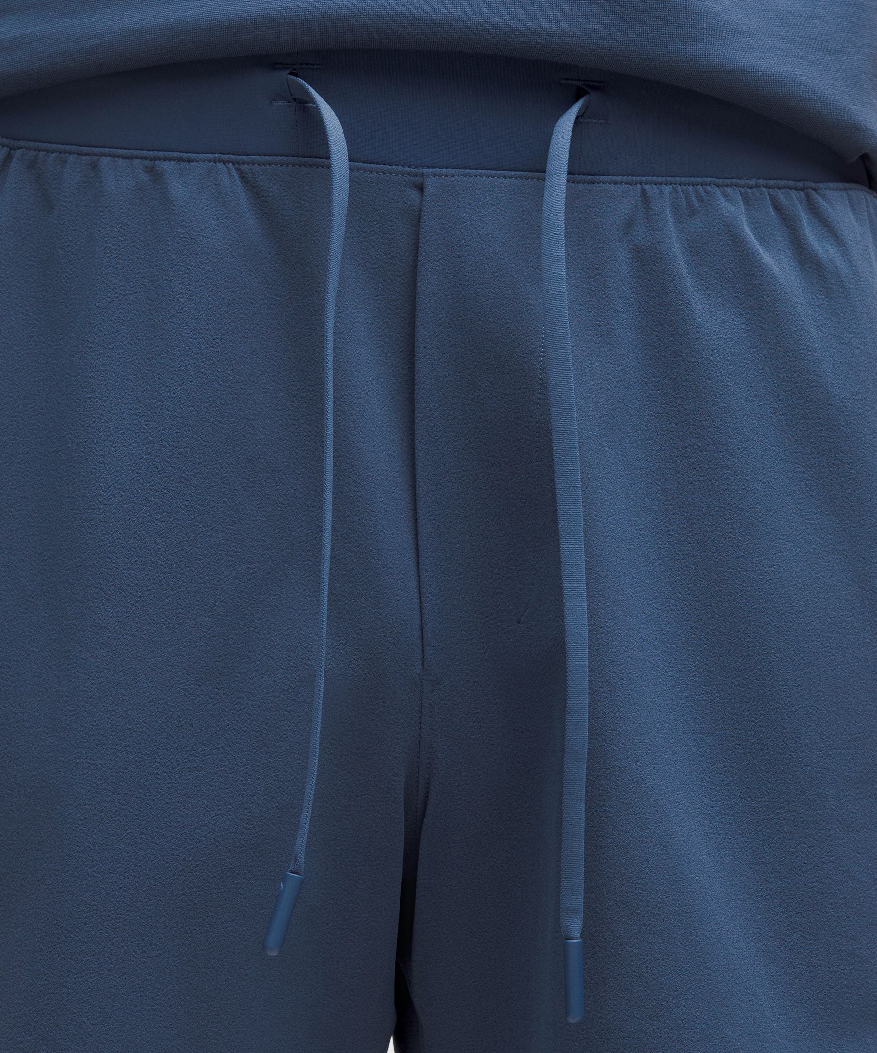 Lululemon Zeroed In Linerless Short 5" Blue Twill