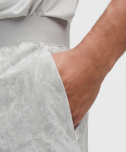Lululemon Zeroed In Linerless Short 5" Carbon Crunch Vapor Multi