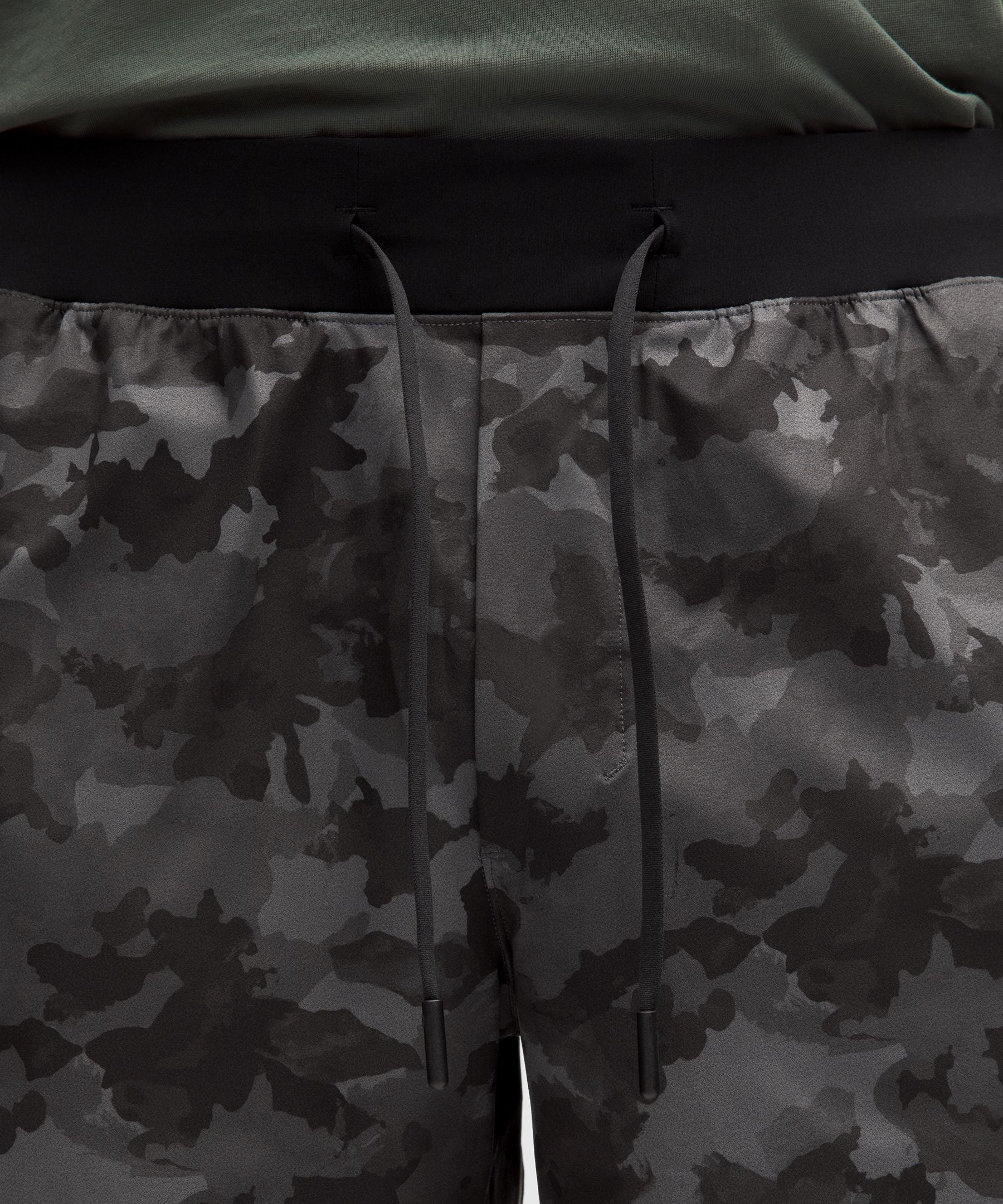 Lululemon Zeroed In Linerless Short 5" Thawed Camo Black Multi