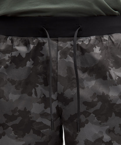 Lululemon Zeroed In Linerless Short 5" Thawed Camo Black Multi