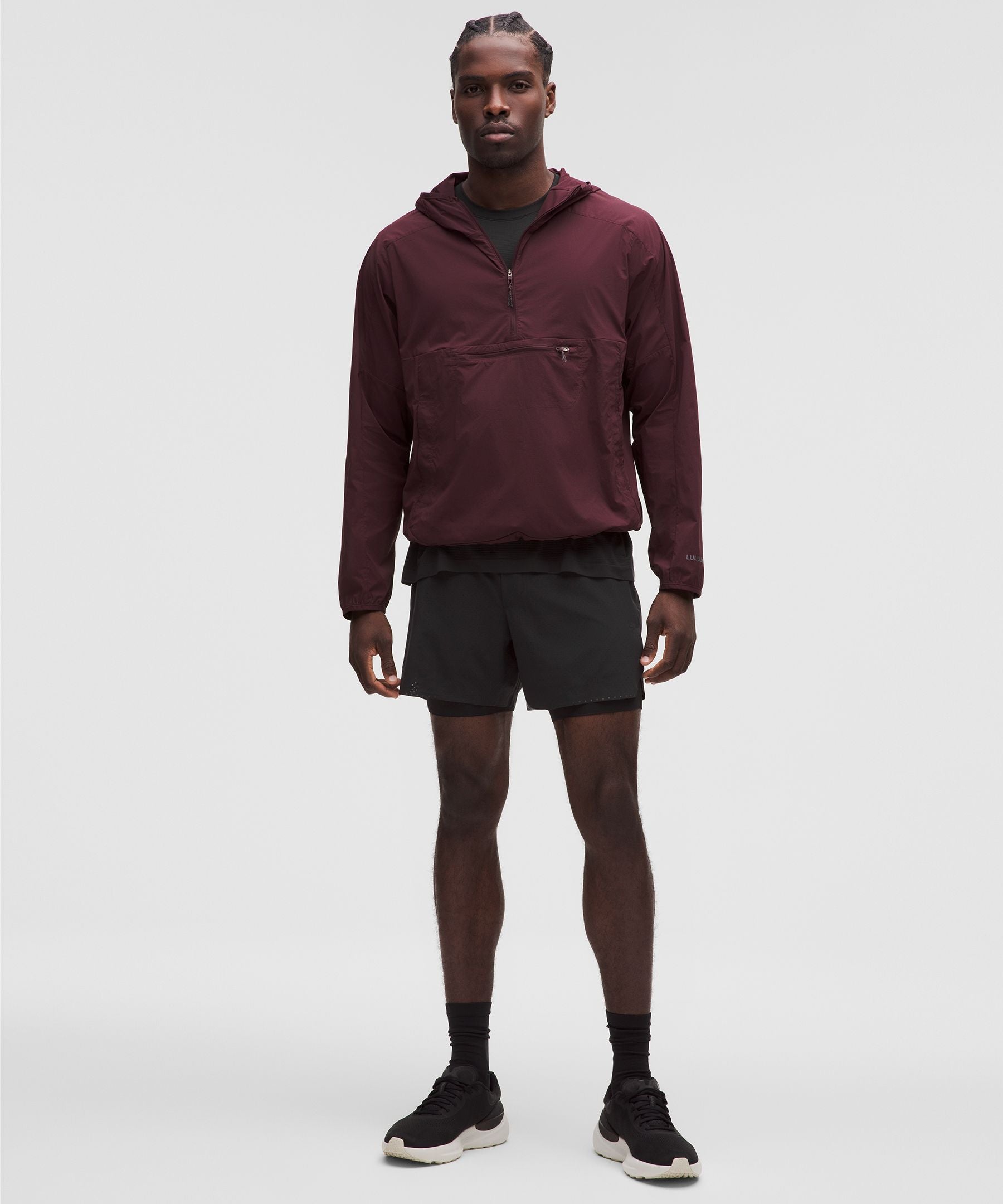 Lululemon Fast and Free Lined Running Short 5" Black