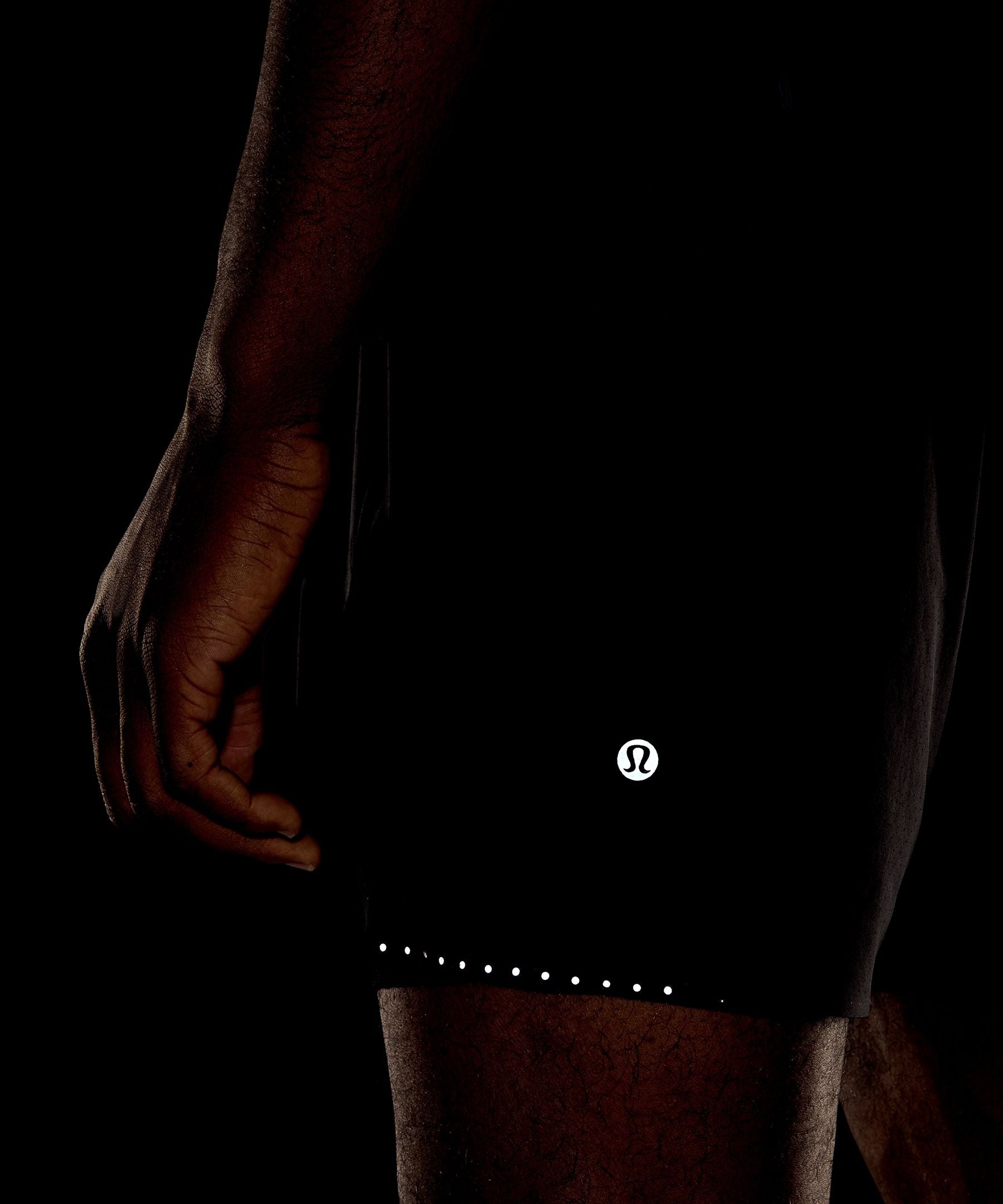 Lululemon Fast and Free Lined Running Short 5" Black