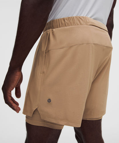 Lululemon Mile Maker Ripstop Lined Short 6"