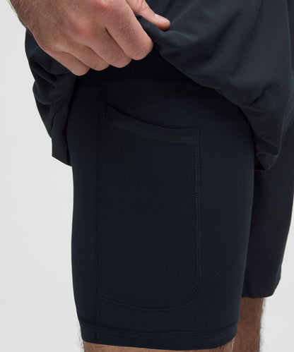 Lululemon Mile Maker Ripstop Lined Short 6"